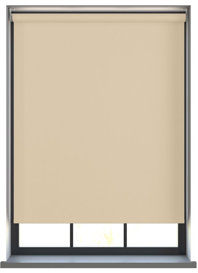 Unishade Cream Mörkläggande Rullgardin