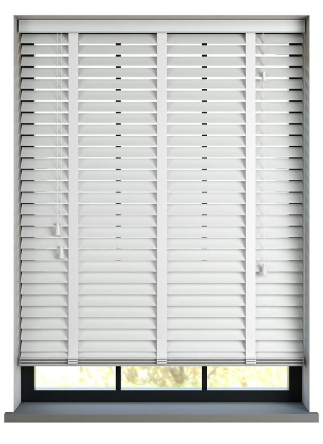 Supreme Abachi White Träpersienn med Natural stegband