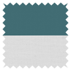 Muted Teal Haze Soft Grey Double