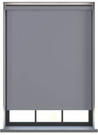 Bella Mörkläggande Pewter Grey Motoriserad Rullgardin