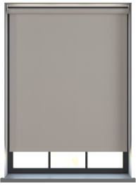 Bella Mörkläggande Pebble Grey Motoriserad Rullgardin