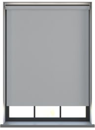 Bella Light Grey Mörkläggande Rullgardin
