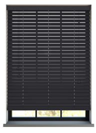 Deco Jet Black Konstträ
