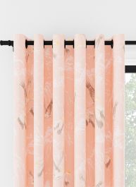 Laura Ashley Animalia Blush Öljettgardin
