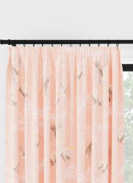 Laura Ashley Animalia Blush Veckbandsgardin