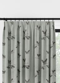 Laura Ashley Animalia Broderad Ljus Ankägg Veckbandsgardin