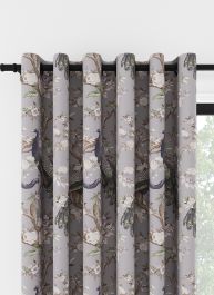 Laura Ashley Belvedere Sammet Ljus Iris Öljettgardin 