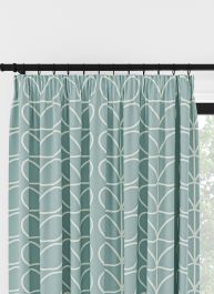 Orla Kiely Jumbo Linear Stem Aqua Veckbandsgardin