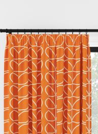 Orla Kiely Jumbo Linear Stem Persimon Veckbandsgardin