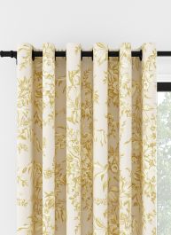 Laura Ashley Picardie Guld Öljettgardin