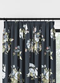 Laura Ashley Rosemore Midnatt Veckbandsgardin
