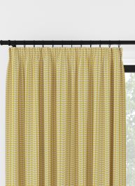 Orla Kiely Tiny Stem Gula Veckbandsgardin