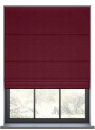 Opulent Faux Silk Mahogany Red Hissgardin
