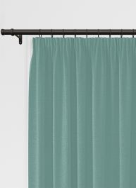 Opulant Faux Silk Peacock Riviera Gardin