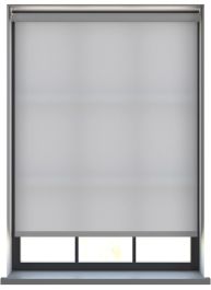 Unicolour Dove Motoriserad Rullgardin