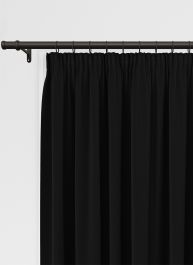 Rustic Weave Rich Noir Gardin