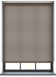 Splash Mocha Brown Motoriserad Rullgardin