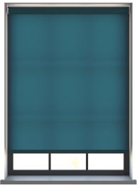 Spectre Dark Teal Blue Motoriserad Rullgardin