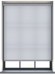 Splash Silver Mist Motoriserad Rullgardin