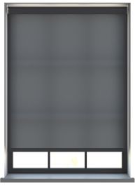Splash Dark Grey Rullgardin