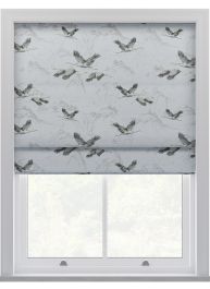 Laura Ashley Animalia Broderad Silver Hissgardin