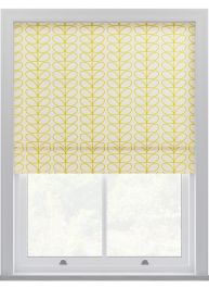 Orla Kiely Linear Stem Maskros på Gräddvitt Hissgardin