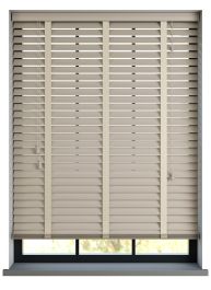 Supreme Basswood Sand Träpersienn med Stone stegband