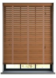 Supreme Basswood Cherry Träpersienn med Cocoa stegband