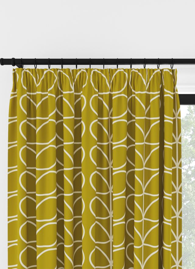 Orla Kiely Jumbo Linear Stem Sjögräs Veckbandsgardin