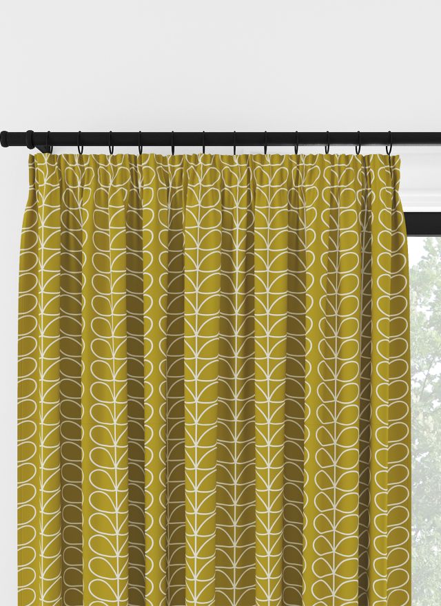 Orla Kiely Linear Stem Sjögräs Veckbandsgardin