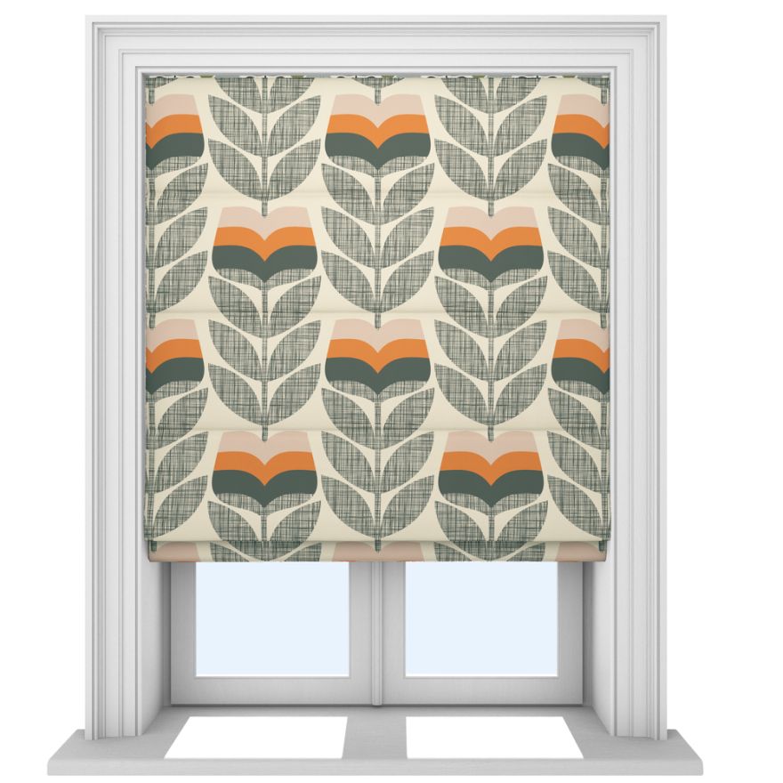 Orla Kiely Rosebud Orange Hissgardin