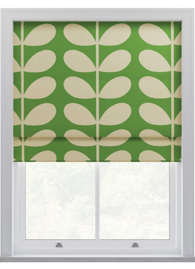 Orla Kiely Jumbo Solid Stem Grön Hissgardin