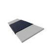 Deco Navy Stegband Dove Grey Konstträ
