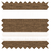 Dista Beige Duo Rullgardin