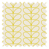 Orla Kiely Linear Stem Maskros på Gräddvit Öljettgardin