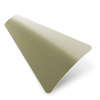 Satin White Aluminiumpersienn