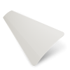 Canvas White Aluminiumpersienn