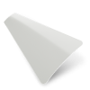 Gloss Warm White Aluminiumpersienn
