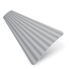 Stripe Silver Aluminiumpersienn