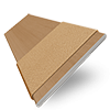 Supreme Basswood Beech Träpersienn med Light Beige stegband