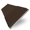 Supreme Basswood Walnut Träpersienn med Cocoa stegband
