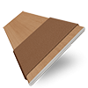 Sunwood Tuscan Oak Träpersienn med Coffee stegband